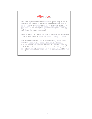 IRS Form W-2AS American Samoa Wage and Tax Statement 2005