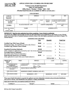 fetal death certificate