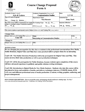 california proposal letter form