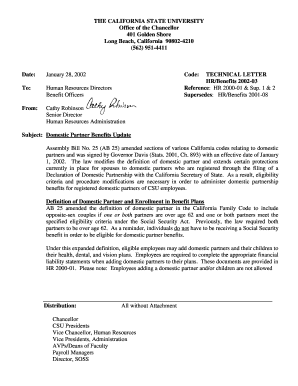 California Domestic Partner Dependent Certification Form