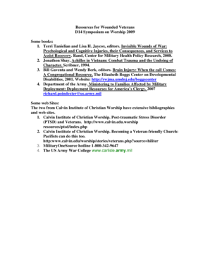 Military Deployment Blessing and Welcome Ceremony
