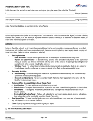 Power of Attorney (New York)