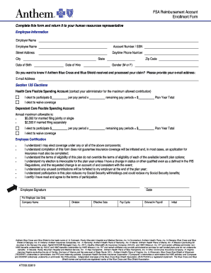 flex spending overpayment blue cross blue shield form