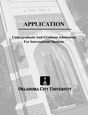 International Student Application Form