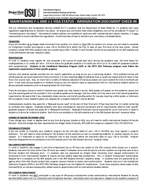 F-1 and J-1 Visa Status Maintenance Guide