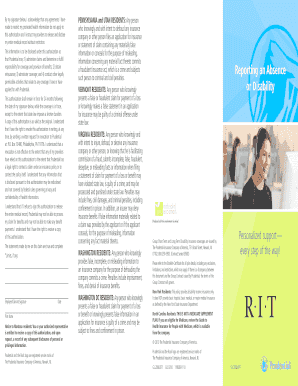 Prudential Disability Authorization Form