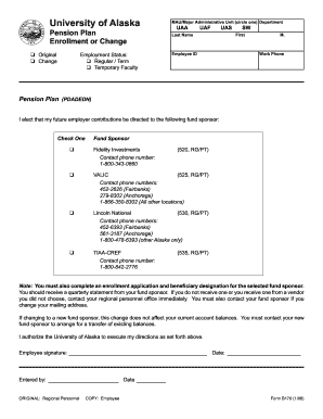 Unit circle worksheet with answers pdf - Pension Plan Enrollment/Change Form (pdf) - University of Alaska - alaska