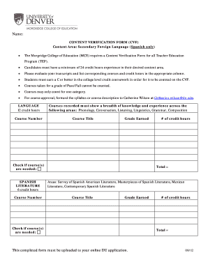 Form preview