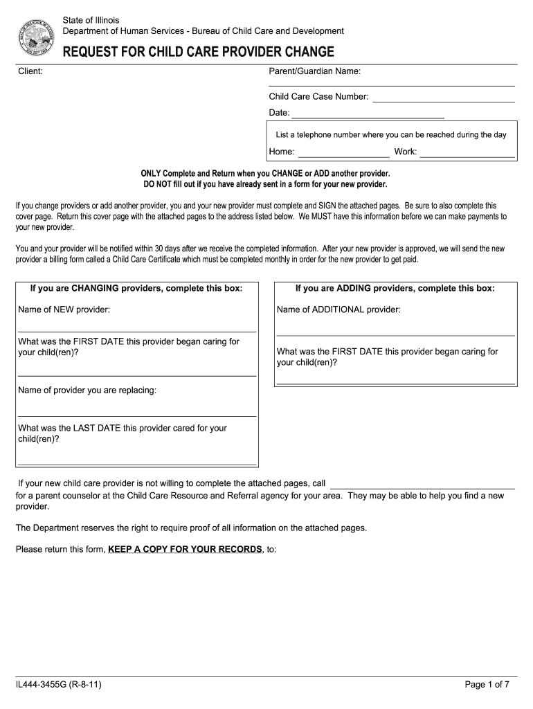 Dcfs Home Daycare Forms Homemade Ftempo