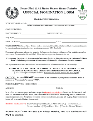 Form preview