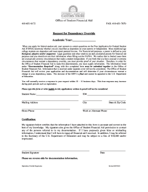 Fafsa application printable - fill umes financial aid form