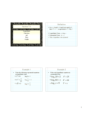 exponential function lesson plan pdf