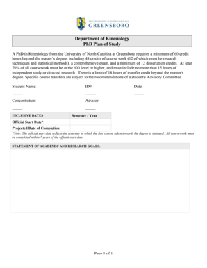 Thomas morse brpd - Plan-of-study-phd-form - uncg