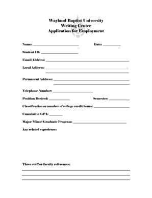 fillable online wbu wayland baptist university writing fillable online wbu wayland baptist university writing