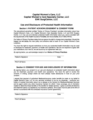 Patient HIPAA Privacy Practices Consent Form