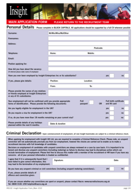 Insight Enterprises Inc Application Form