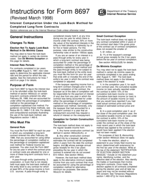 IRS Form 8697