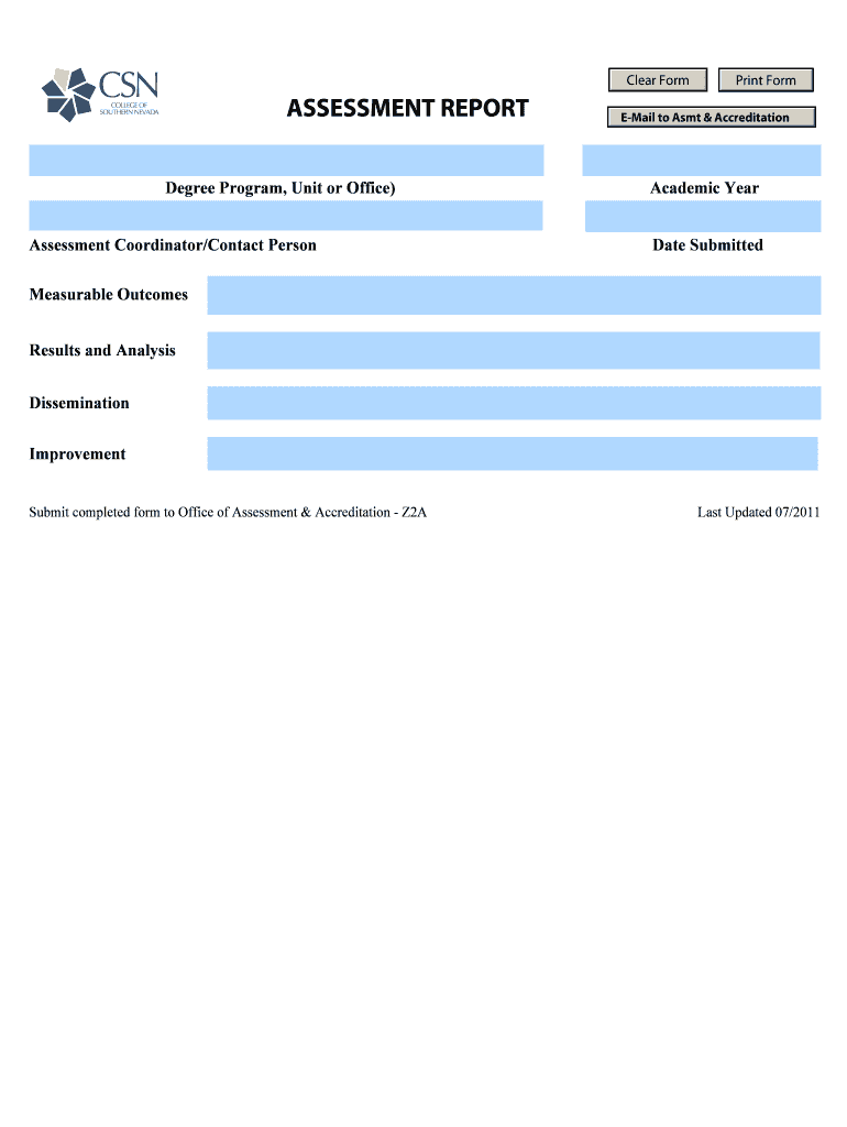 Assessment CoordinatorContact Person Preview on Page 1
