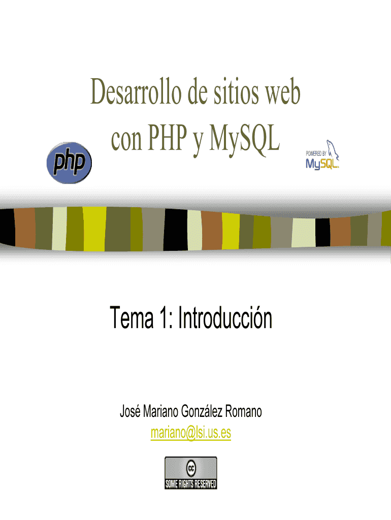 Desarrollo de sitios web con PHP y MySQL - lsi us Vista previa en la página 1