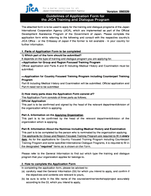 jica grant application form 2022