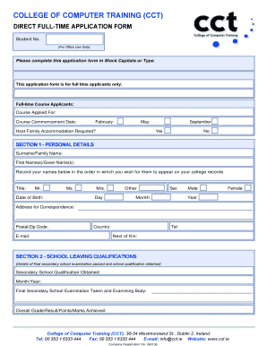 Application for PC
