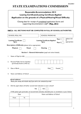 Skewed right dot plot - Closing date for receipt of completed application forms and