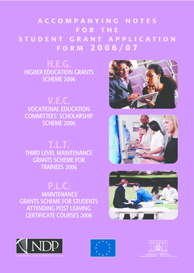 Student Grant Application Form 2006/07