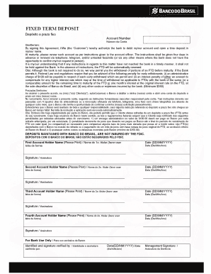 Depósito a prazo fixo