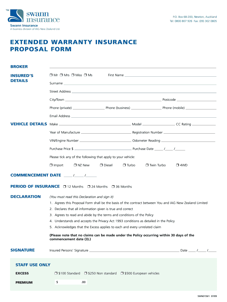 Extended Warranty Template - Fill Online, Printable, Fillable Throughout extended warranty agreement template
