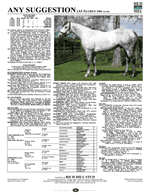 horse pedigree template