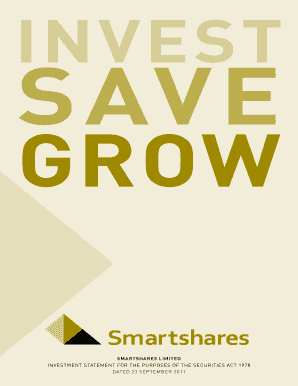 Smartshares Investment Application Form