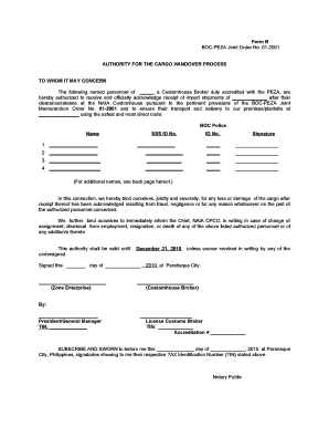 joint memorandum order sample form