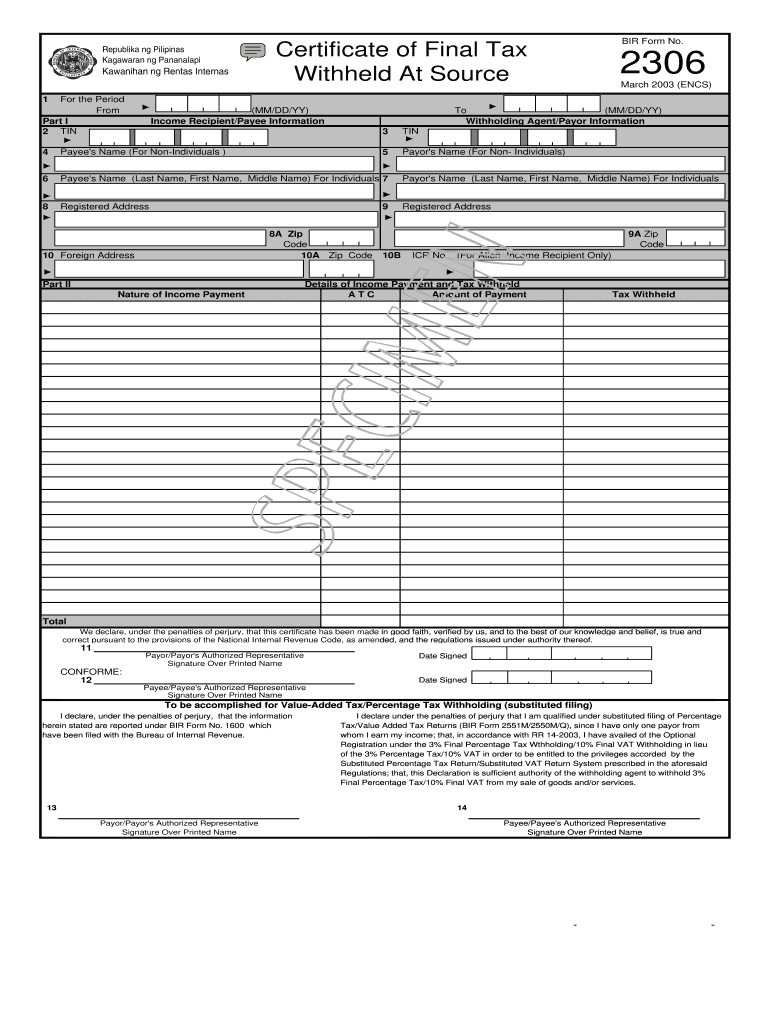 bir template free download Preview on Page 1