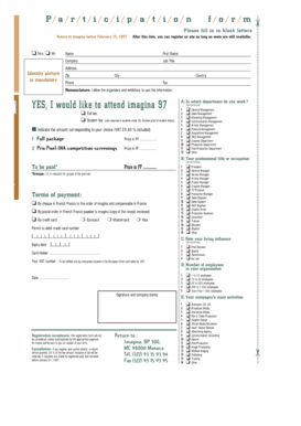 Event Registration Form
