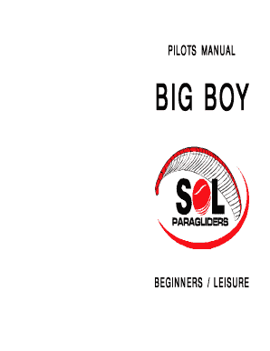 SOL Paraglider Warranty Form