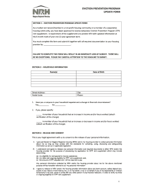 niagara regional housing eviction notice form