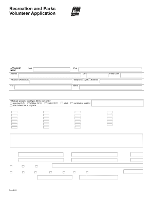 City of Mississauga Volunteer Application