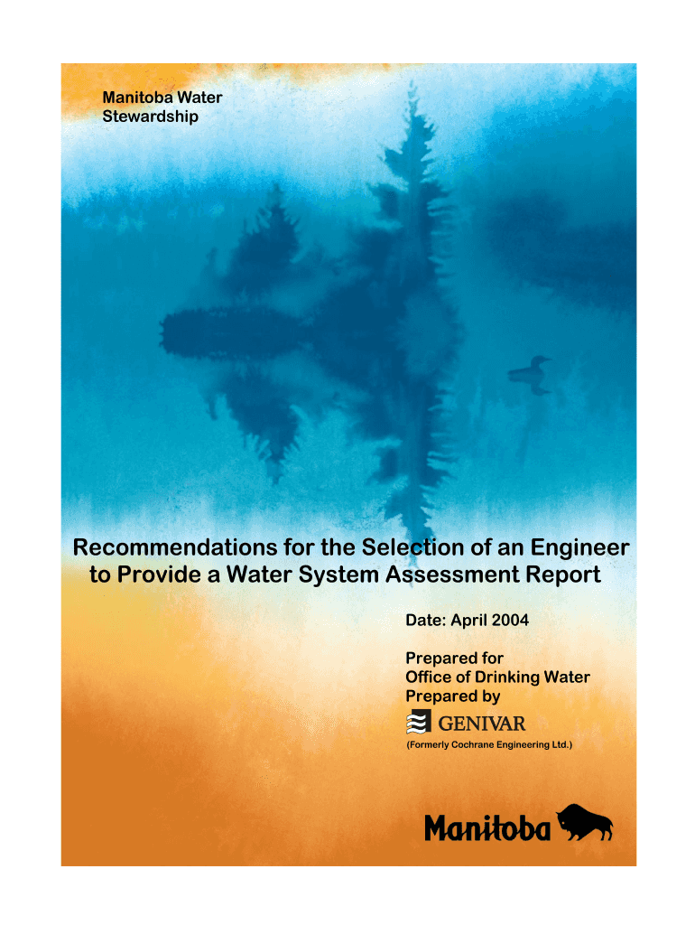 Manitoba Water Preview on Page 1