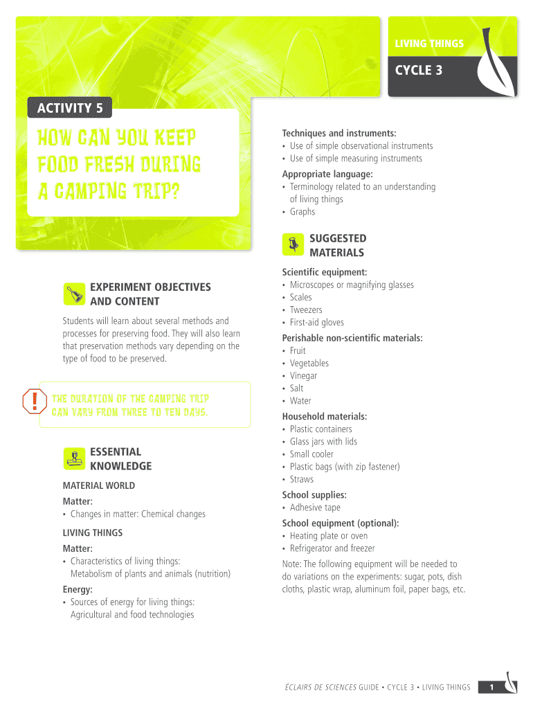 Fillable Online LIVING THINGS Fax Email Print - pdfFiller