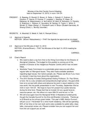 Format for AFC minutes form . Residential Listing Agreement (and related forms) - brandonu