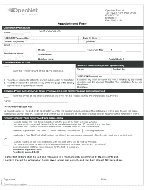 Form preview