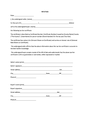 Bill of sale texas - fort bend county title transfer form