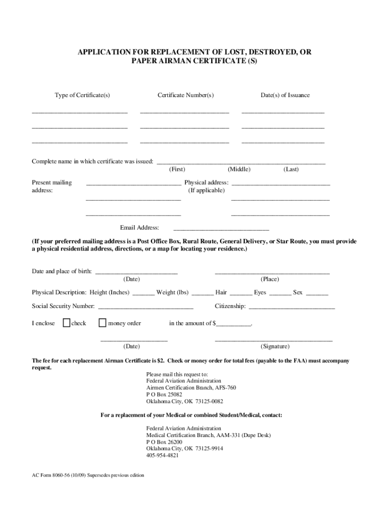 ac form 8060 56 Preview on Page 1