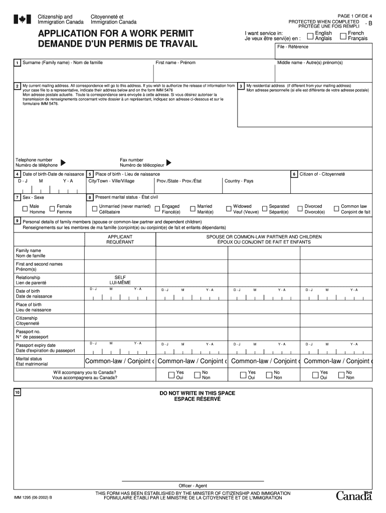 Work Permit application - Alfifa for Embassy and Government Services Preview on Page 1