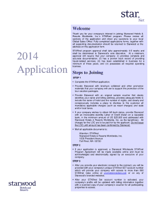 STARnet Application - Starwood: Worldwide FIT Net Rates