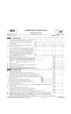 IRS Form 8834