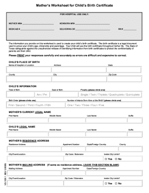 death certificate template
