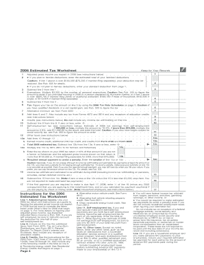 IRS Form 1040-ES