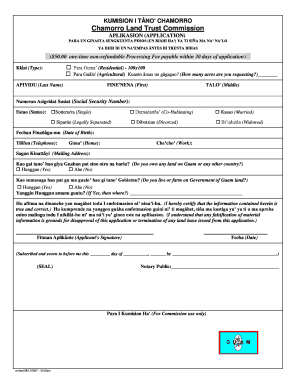 Land trust fillable form