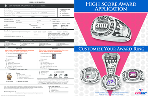 USBC High Score Application